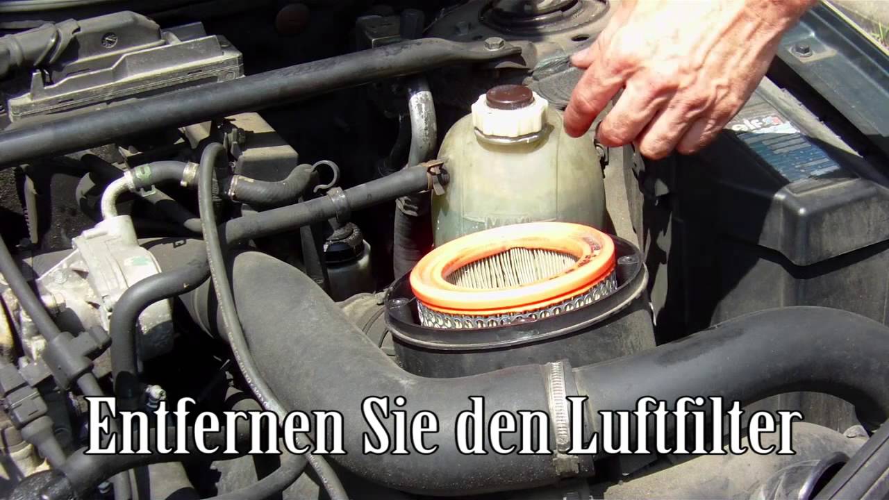 Wechseln / Ersetzen Sie den Luftfilter - Alle Schritte im ... 2008 pt cruiser fuel filter 