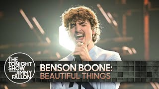 Benson Boone: Beautiful Things | The Tonight Show Starring Jimmy Fallon