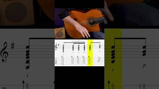 Bolero Rhythm for Nylon String Guitar  #learn
