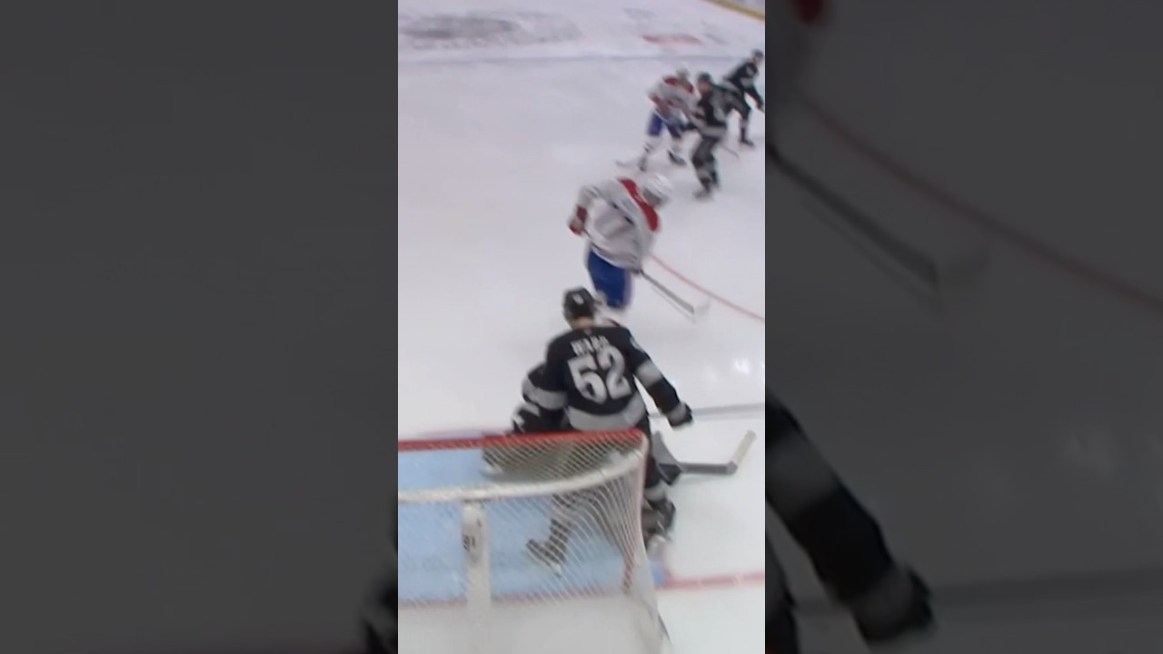 Jake Evans trouve le fond du filet à Los Angeles! 🚨
