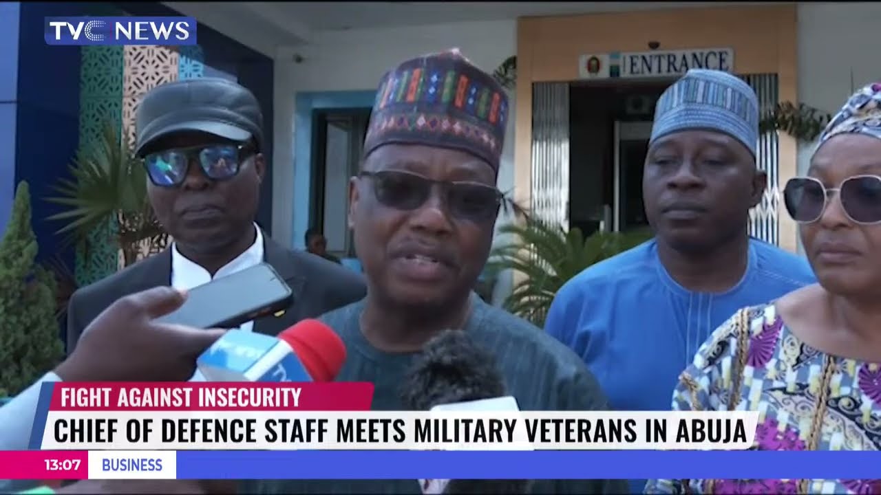 Chief Of Defence Staff Meets Military Veterans In Abuja
