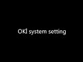 How to reset Oki Printer C301DN / C530DN / C532DN. Oki printer main menu