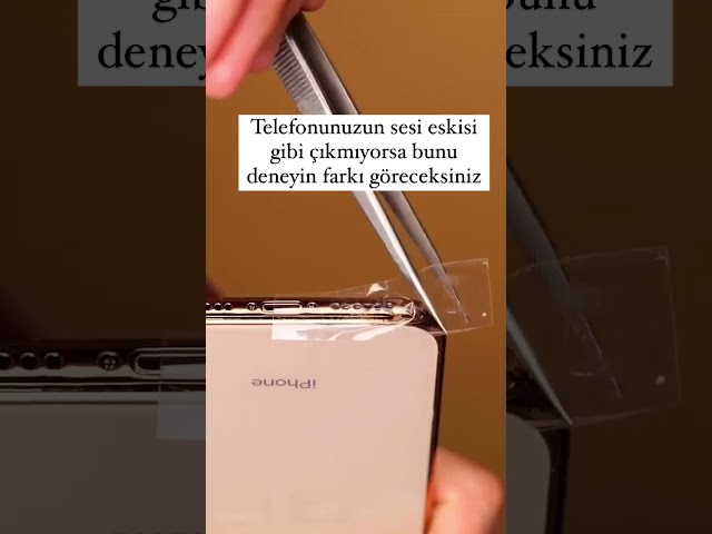 Eğer ki telefonunuzun sesi kısık geliyorsa ‼️‼️ bu yöntemi deneyin ‼️‼️ #reklam