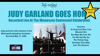 JUDY GARLAND  In Concert @ The Minnesota Centennial 1958 w/Minneapolis Symphony Orchestra REMASTERED