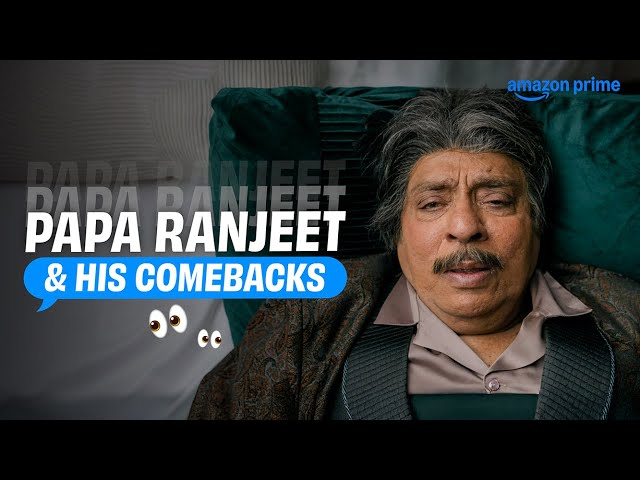 Ranjeet's COMEBACK shock ALL in Housefull 5 | Chitrangada, Johnny Lever and more #primevideoindia