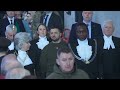 Zelenskyy visits UK in bid for fighter jets  - 01:25 min - News - Video