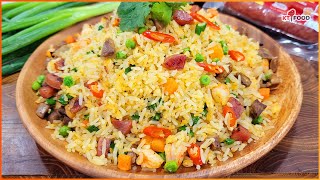 Làm Món CƠM CHIÊN DƯƠNG CHÂU Ngon Nhất Chỉ Cần Thêm 2 Nguyên Liệu Này - KT Food