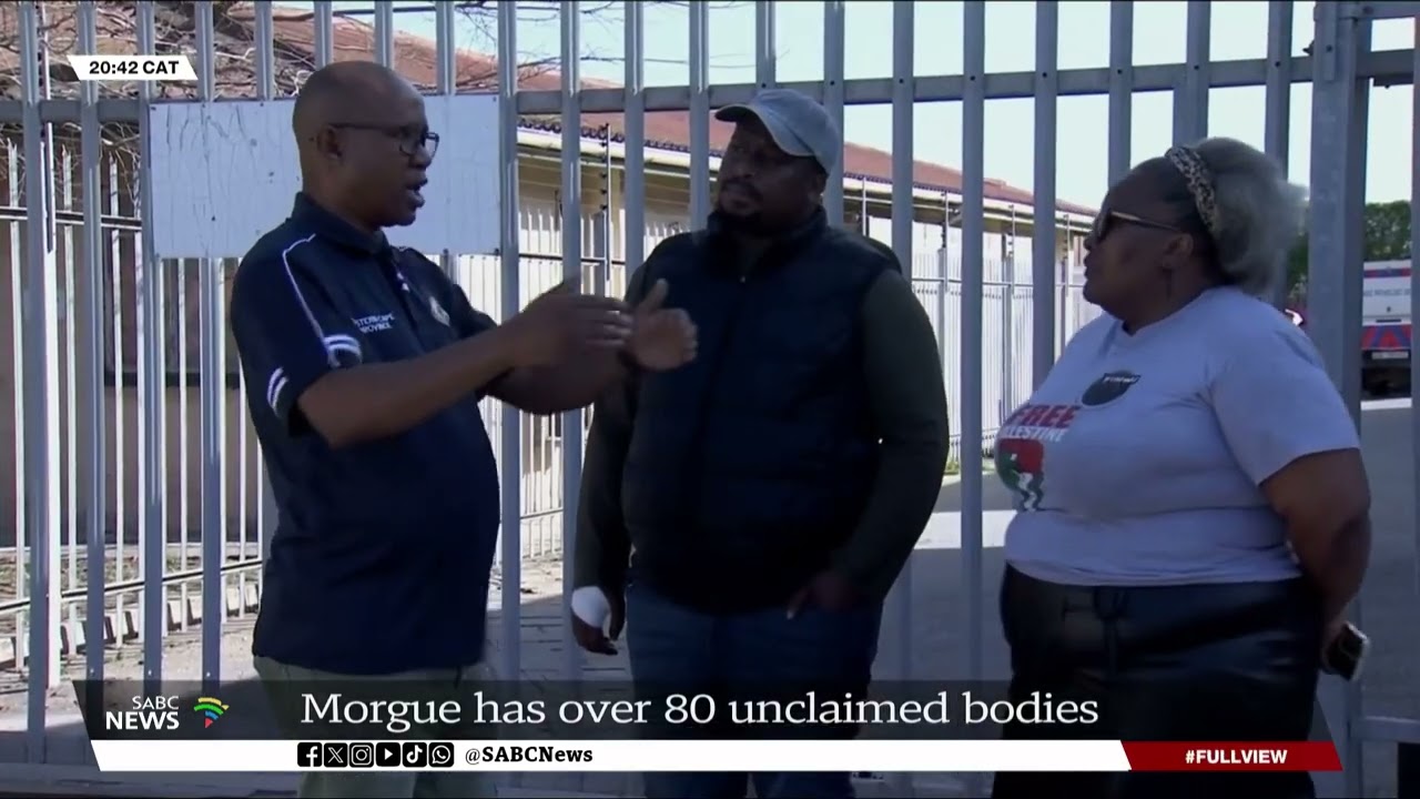 Gqeberha mortuary under immense strain, over 80 unclaimed bodies