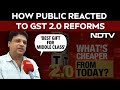 GST News Today | Best Gift For Middle Class: Public Reacts To GST 2.0 Reforms