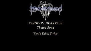 Kingdom Hearts III - Trailer con la canzone 