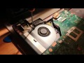 Разборка ноутбука Asus x54h (disassembly and fan cleaning Asus X54H)