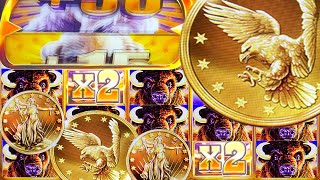 2 GIANT COINS ➤ BIG BET ➤ BUFFALO CHIEF