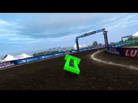 Unadilla Motocross Animated Track Map (POV Cam) 