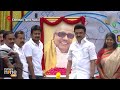 DMK Chief MK Stalin Pays Tribute to Former Tamil Nadu CM Karunanidhi at Kalaingar Memorial | News9  - 03:02 min - News - Video
