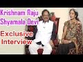 Rebel Star Krishnam Raju, his wife Shyamala - Exclusive Interview