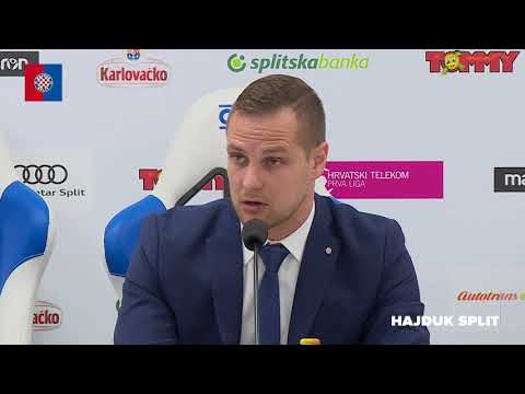 Press conference - president Ivan Kos