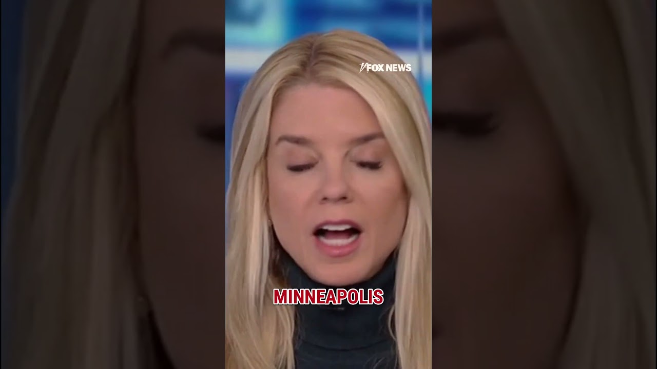 Bondi BLAMES Minnesota leaders, sanctuary policies after deadly shooting #Shorts #pambondi #us #ICE
