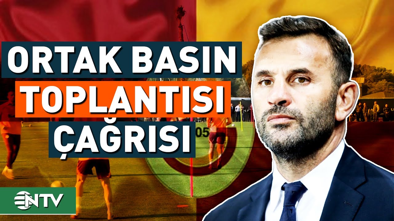Okan Buruk Galatasaray - Fenerbahçe Maçlarıyla İlgili Konuştu Gündemi Değerlendirdi | NTV
