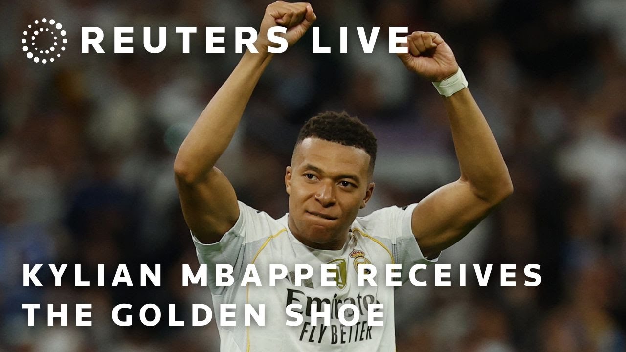 LIVE: Mbappe receives the Golden Shoe as LaLiga top scorer