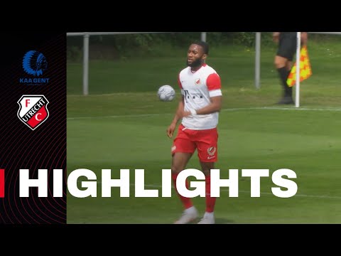 HIGHLIGHTS | Een beauty van een goal bij FC Utrecht - KAA Gent