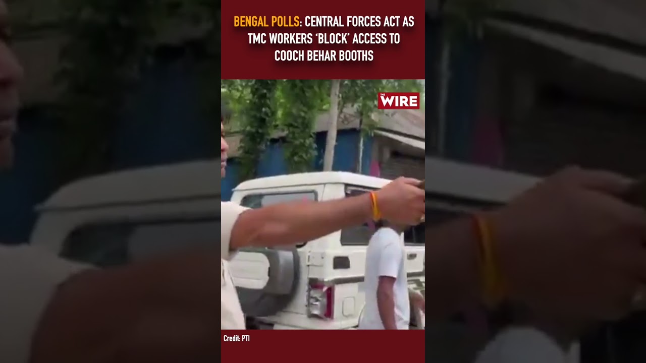 Bengal Polls: Central Forces Act as TMC Workers ‘Block’ Access to Cooch Behar Booths