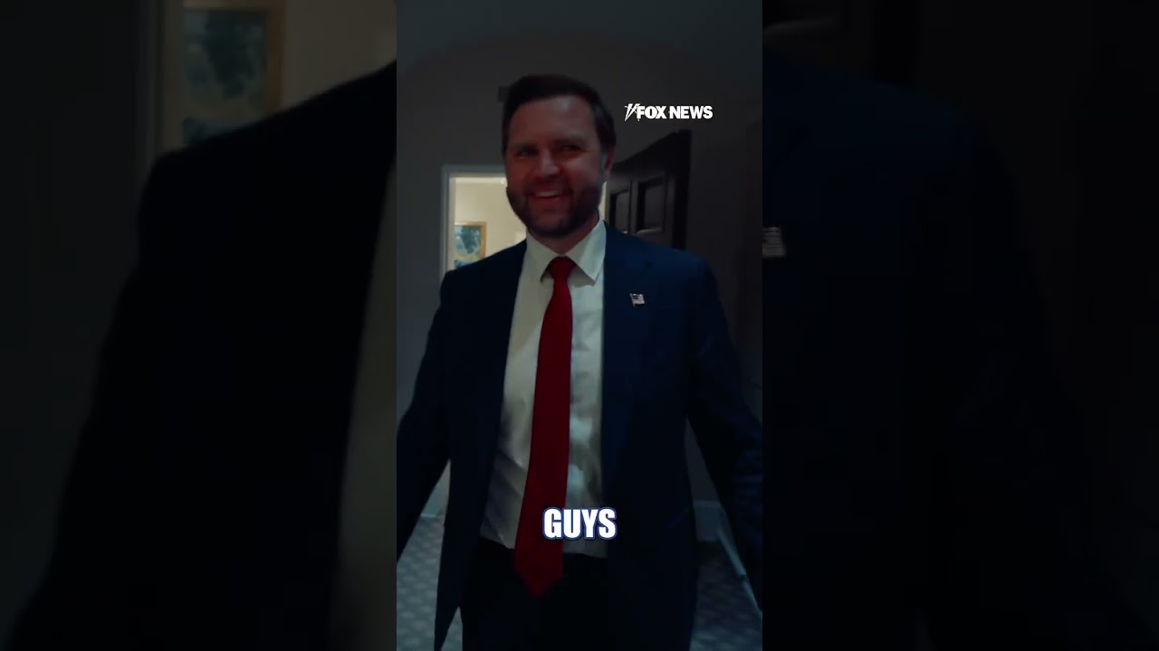 BEHIND THE SCENES: VP Vance heads to White House briefing room #shorts #foxnews #news #us