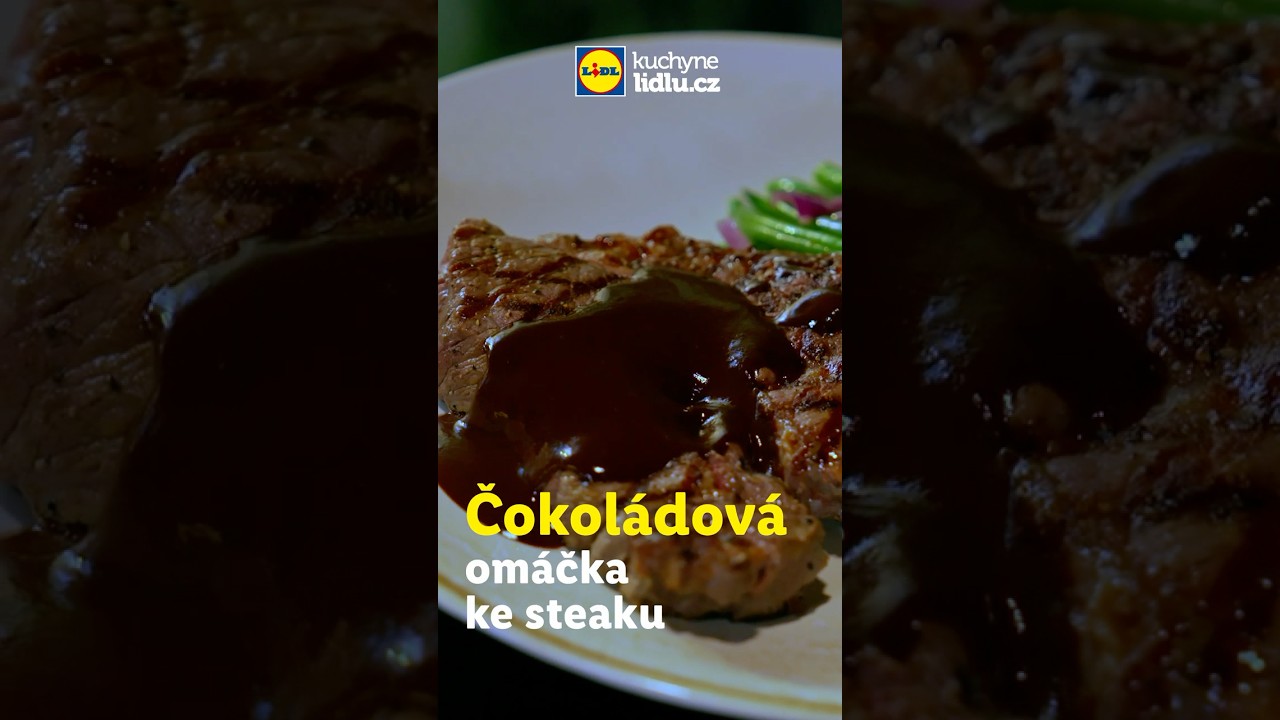 Čokoládová omáčka ke steaku - Kuchyně Lidlu #Food #Recepty