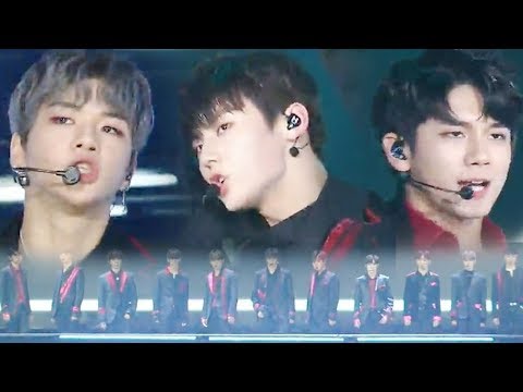 워너원, 무대를 날려버릴 폭발적인 에너지 ‘에너제틱’ @2017 SBS 가요대전 1부 20171225