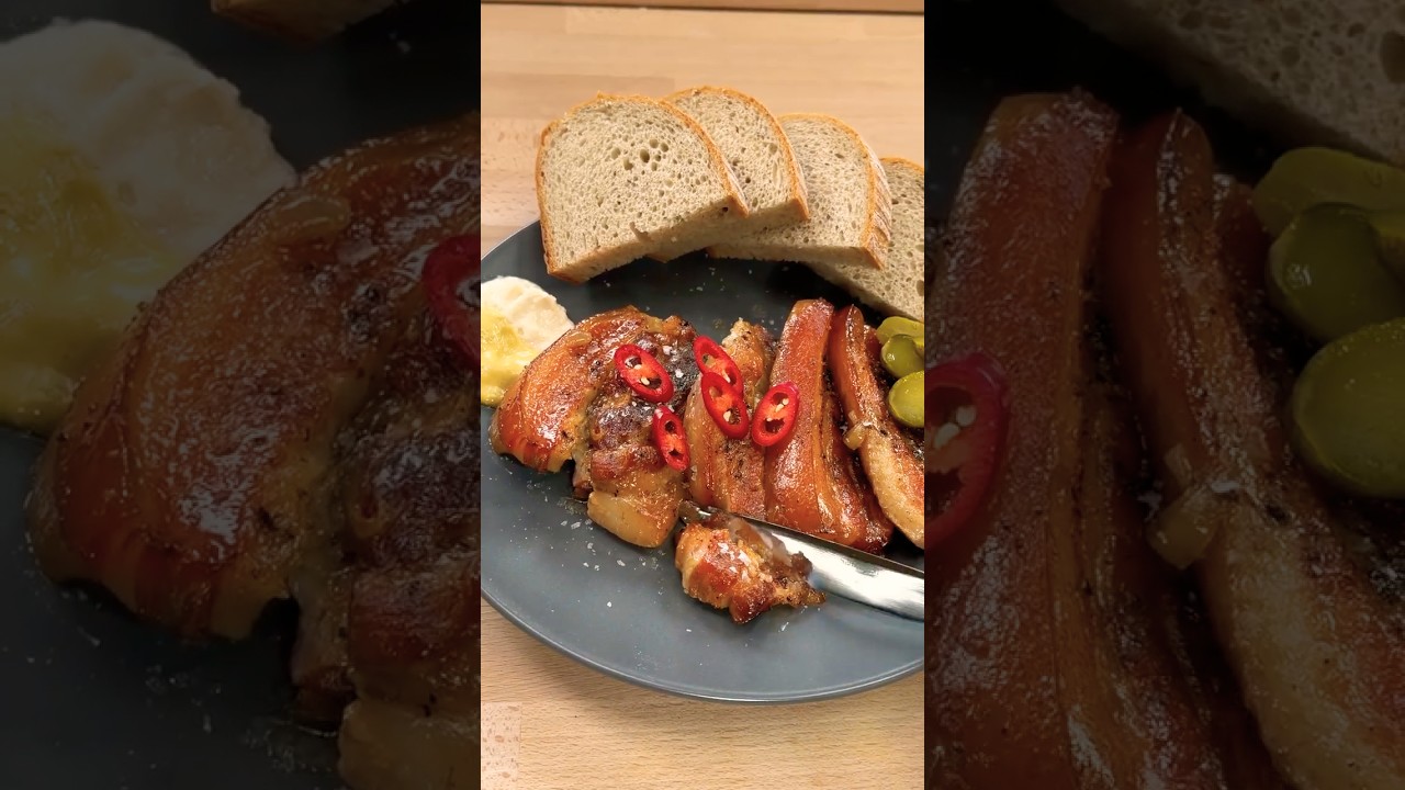 Takhle měkký bůček jsi ještě nejedl 🍺 #ostravskygastrošef #bůček #recept