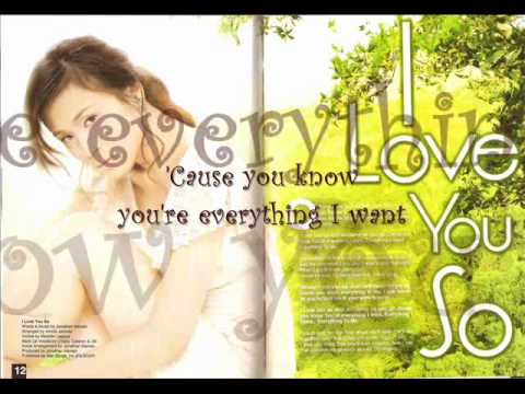 I Love You So with lyrics - Toni Gonzaga