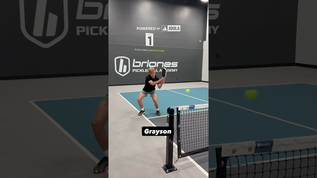Whose Two Handed Backhand Dink is better? Briones Pickleball Academy Open! BrionesAcademy.com