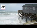 Hurricane Erin moves away from East Coast after flooding in North Carolina