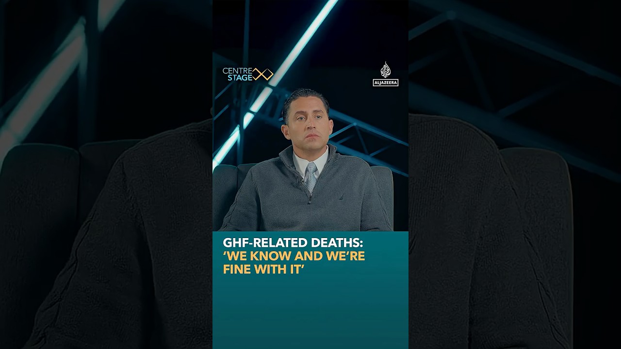 GHF-related deaths: ‘we know and we’re fine with it’ | Centre Stage shorts