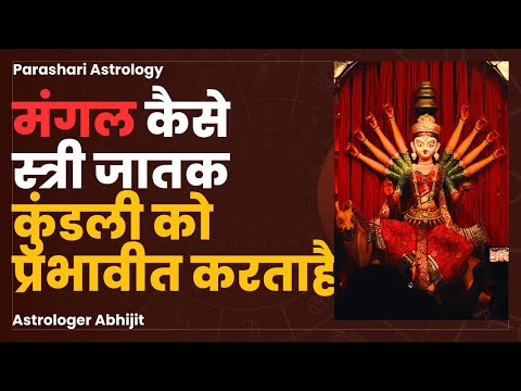 MARS in FEMALE Chart- Horoscope || learn Astrology || Connect for Learn Astrology