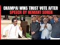 Hemant Soren In House, Aide Champai Soren Clears Jharkhand Majority Test