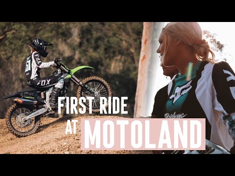 We were the first to ride the greatest place on dirt! MOTOLAND