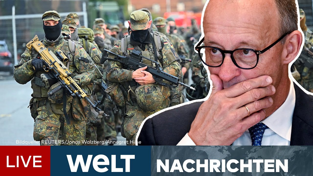 DEUTSCHLAND: Merz gibt Regierungserklärung ab! Bundestag berät über Streitthema Wehrdienst | LIVE