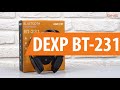 Распаковка DEXP BT-231 / Unboxing DEXP BT-231