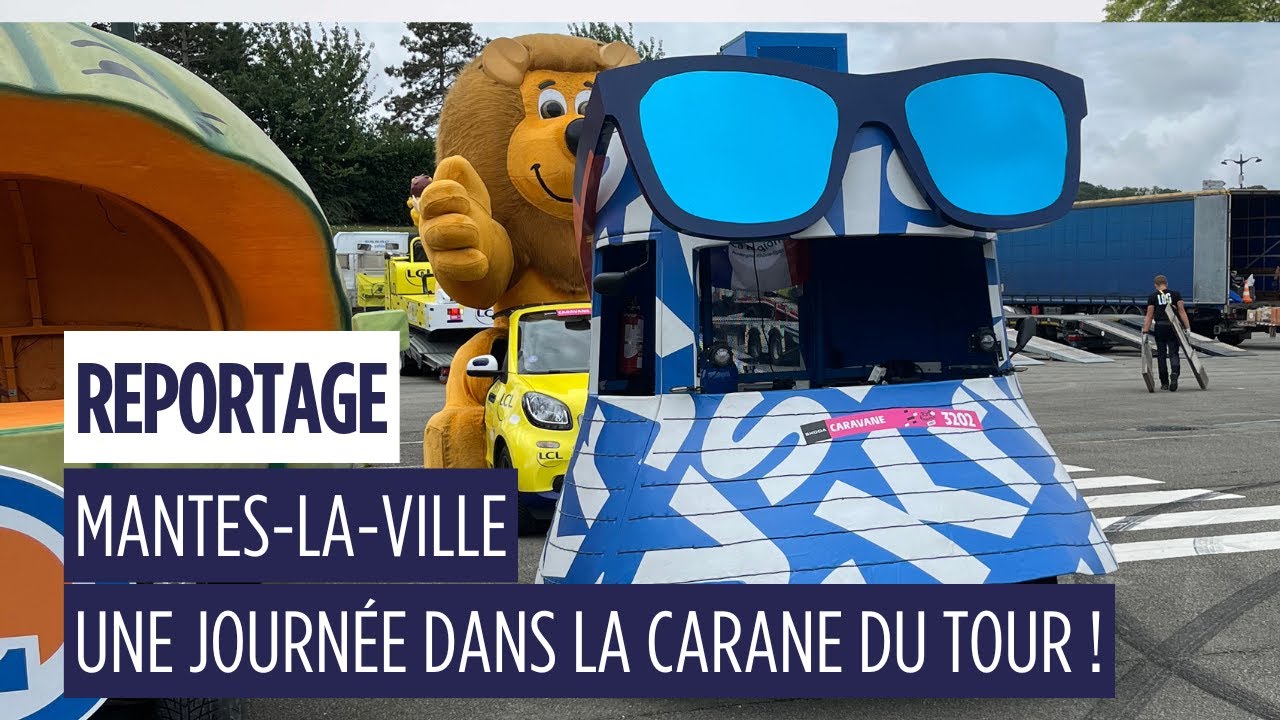 Tour de France : on a embarqué dans la caravane « Krys »