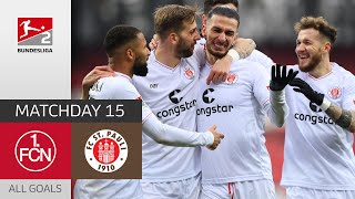 Burgstaller haunts former club | 1. FC Nürnberg — FC St. Pauli 2-3 | All Goals | BL 2 — 2021/22