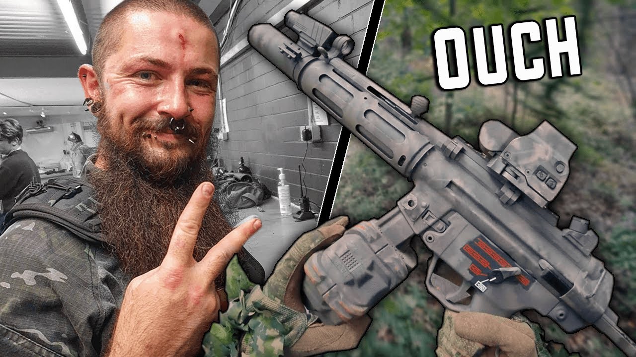 Pi$£ing off airsoft players with OVERPOWERED 1,000rpm MP5SD