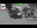 US military releases video showing strikes on Iran for 11th straight night