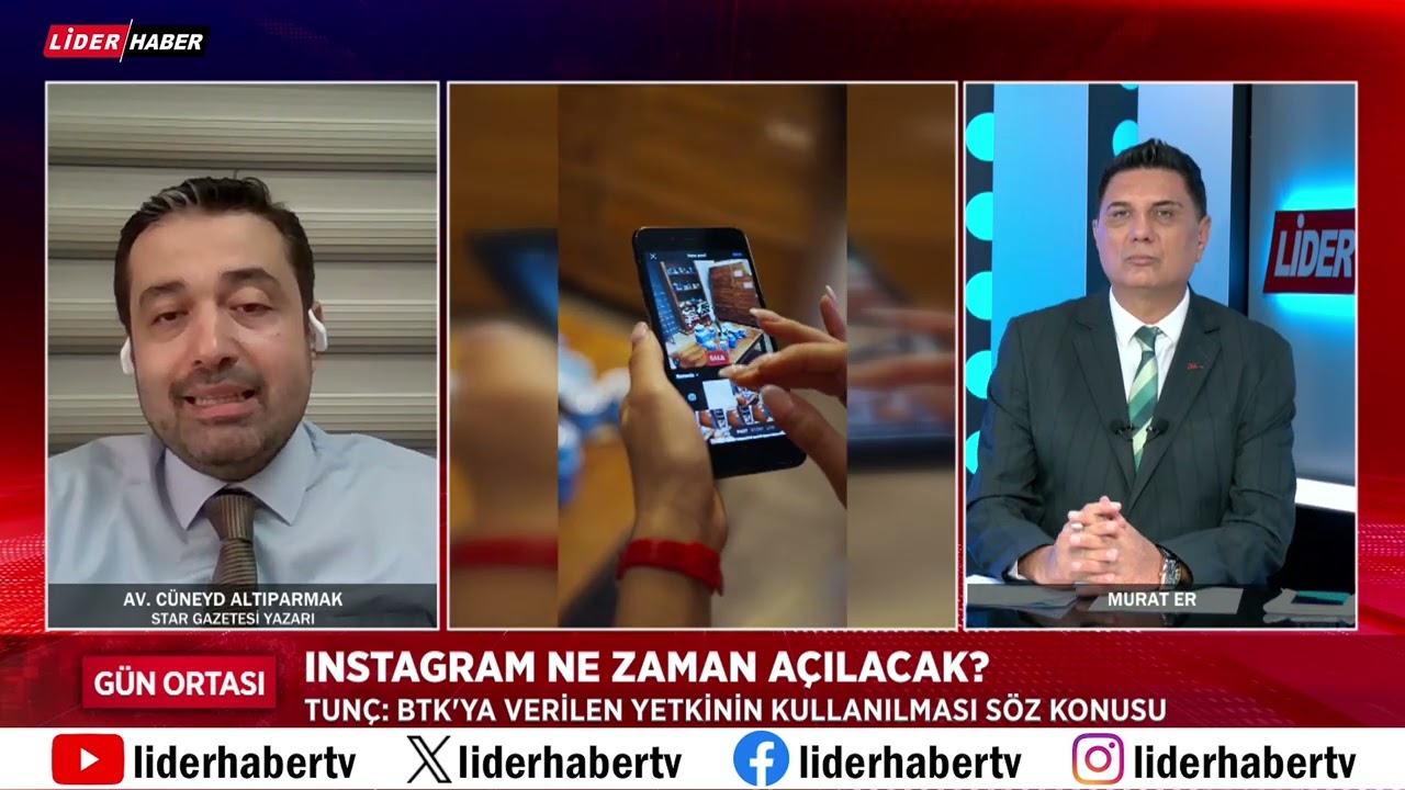 INSTAGRAM ERİŞİM ENGELİ NE ZAMAN KALKACAK? İNSTAGRAM AÇILACAK MI_ LİDER TV CANLI YAYINI