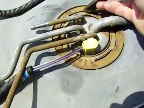 Replace a fuel pump in a 1995 GMC 5.7 - YouTube 95 chevy cheyenne fuse box 