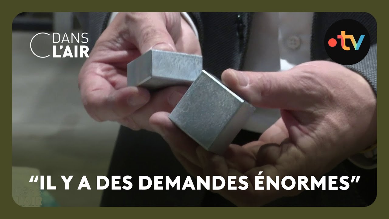 En Isère, une entreprise recycle les terres rares - Reportage #cdanslair 21.11.2025