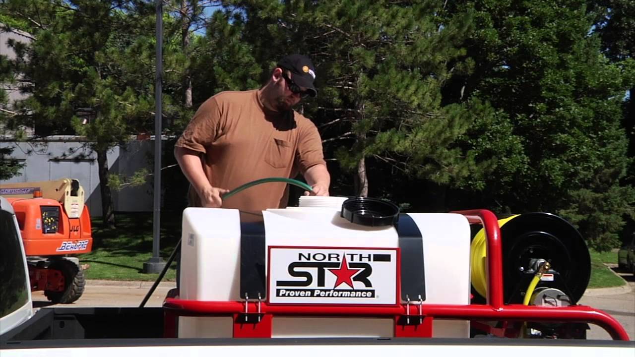 Northstar skid sprayer 200-gallon tank honda gx160 engine #1