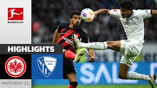 Intense Fight in Frankfurt! | Frankfurt — Bochum 1-1 | Highlights | Matchday 21 – Bundesliga 23/24