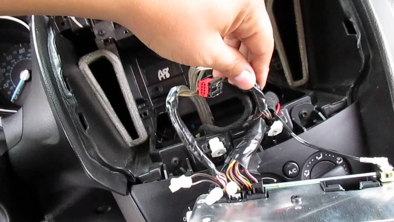 Ford Focus Stereo Upgrade (Basic Stock Radio) - YouTube 2012 ford focus sync wiring 