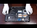 HP ProBook 4540s screen removing, замена экрана ноутбука