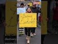 #watch | Thousands protest in the freezing temperature in Ladakhs Leh for various demand | NewsX